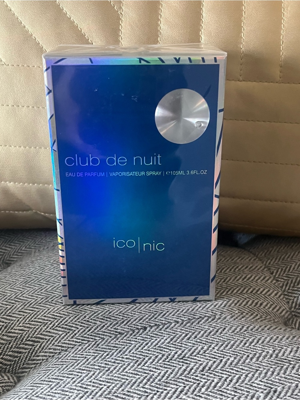 Armaf Club De Nuit Iconic Eau de Parfum Spray for Men, 3.6 oz (105 mL.) sealed